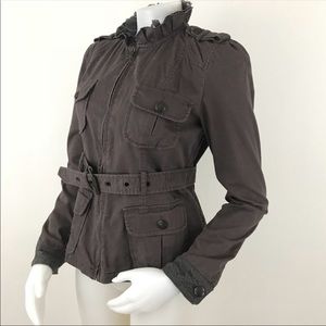 Anthropologie Sanctuary brown utility jacket - XS